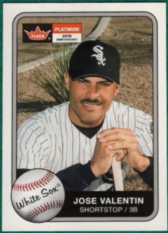 Jose Valentin #8 Baseball Cards 2001 Fleer Platinum