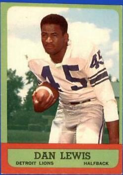 Dan Lewis #26 Football Cards 1963 Topps