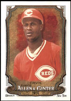 Eric Davis #330 Baseball Cards 2024 Topps Allen & Ginter