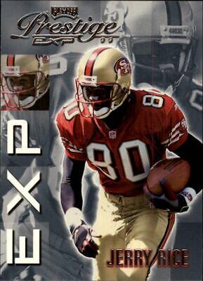 Jerry Rice #89 Football Cards 1999 Playoff Prestige Exp