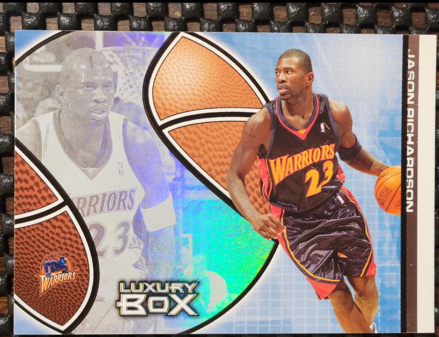 Jason Richardson #20 Basketball Cards 2005 Topps Luxury Box