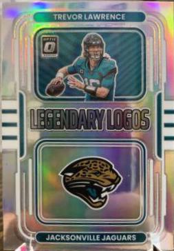Trevor Lawrence #LL-16 Football Cards 2022 Panini Donruss Optic Legendary Logos