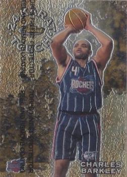 Charles Barkley #KT9 Basketball Cards 1999 Finest 24-Karat Touch