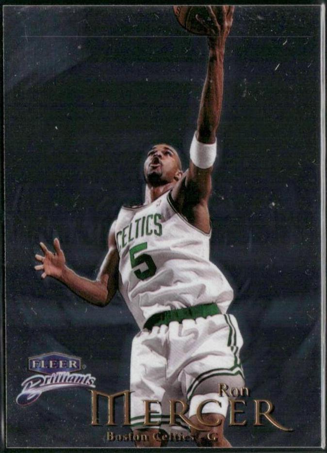 Ron Mercer #10 Basketball Cards 1998 Fleer Brilliants