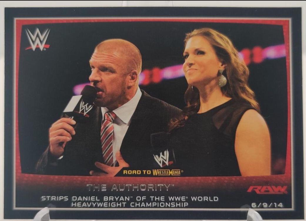 The Authority #26 Wrestling Cards 2015 Topps WWE Road to Wrestlemania