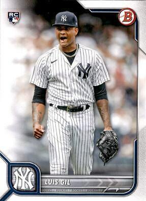Luis Gil #72 Baseball Cards 2022 Bowman