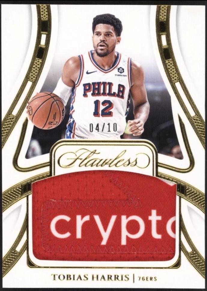 Tobias Harris #41 2023 Panini Flawless Patch Basketball