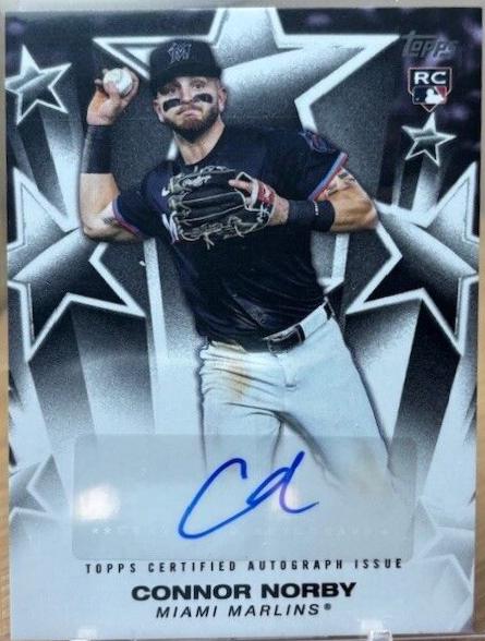 Connor Norby #BSA-CN Baseball Cards 2025 Topps Baseball Stars Autograph