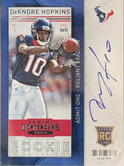DeAndre Hopkins [Catching Autograph] #205