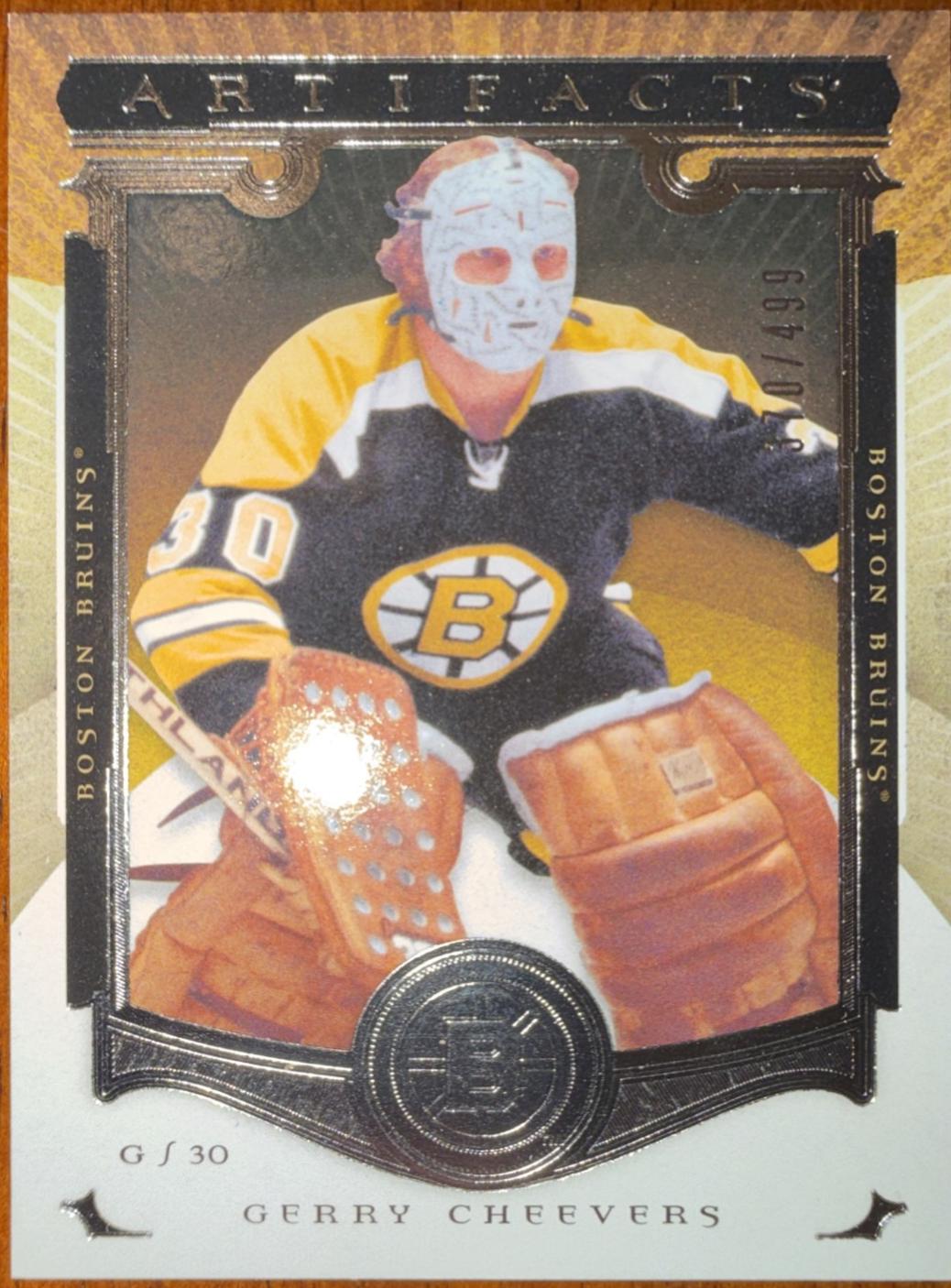Gerry Cheevers #159 2015-16 Upper Deck Artifacts Hockey