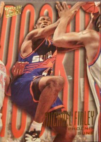 Michael Finley #272 Basketball Cards 1995 Ultra