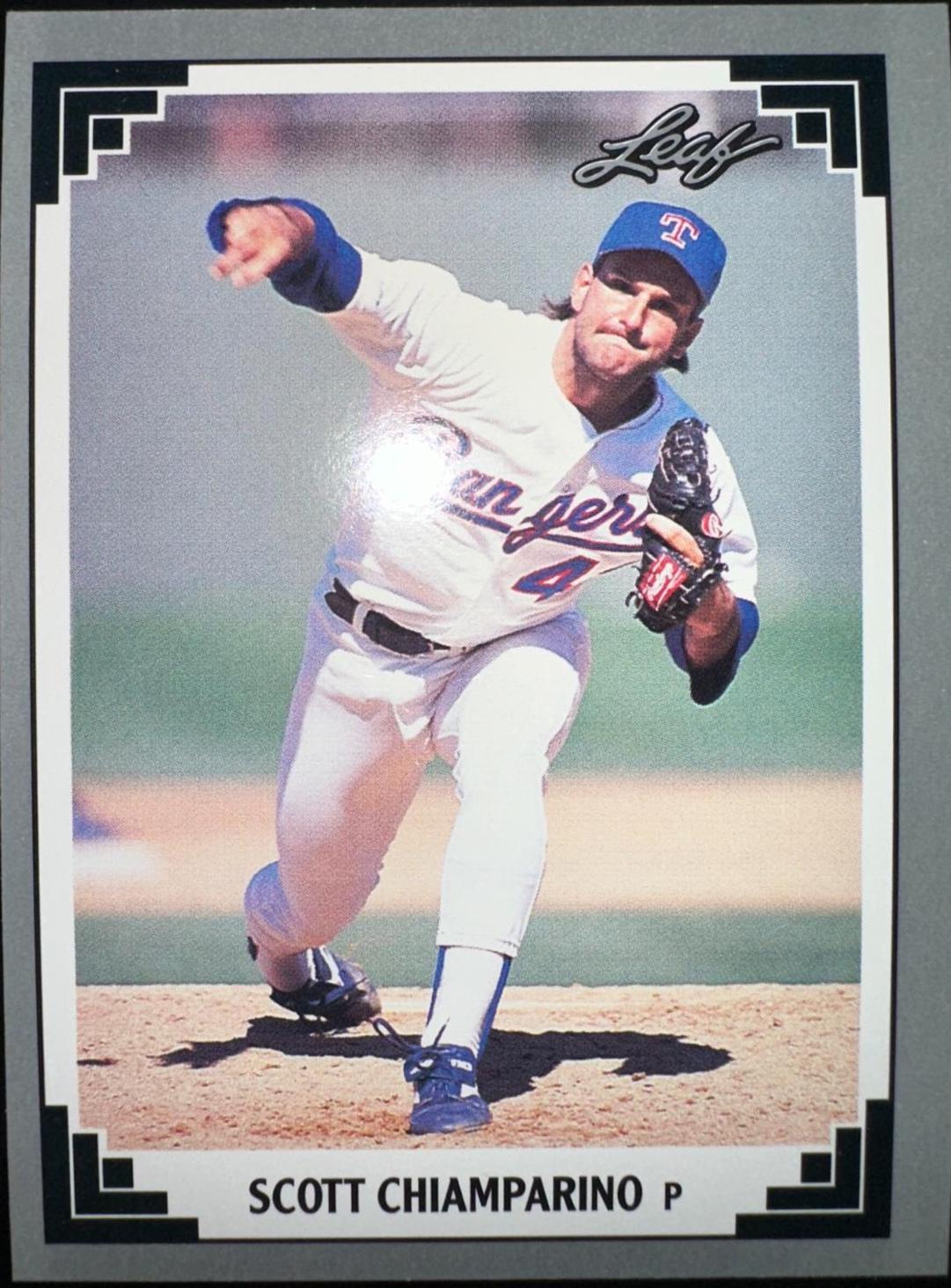 Scott Chiamparino #401 Baseball Cards 1991 Leaf