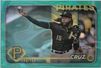 Oneil Cruz [Aqua Lava Refractor] #98