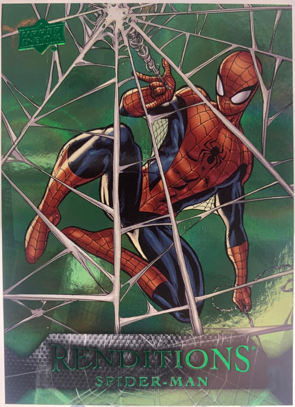 Spider-Man [Green] #50 Prices | Marvel 2024 Upper Deck Spider-Man ...