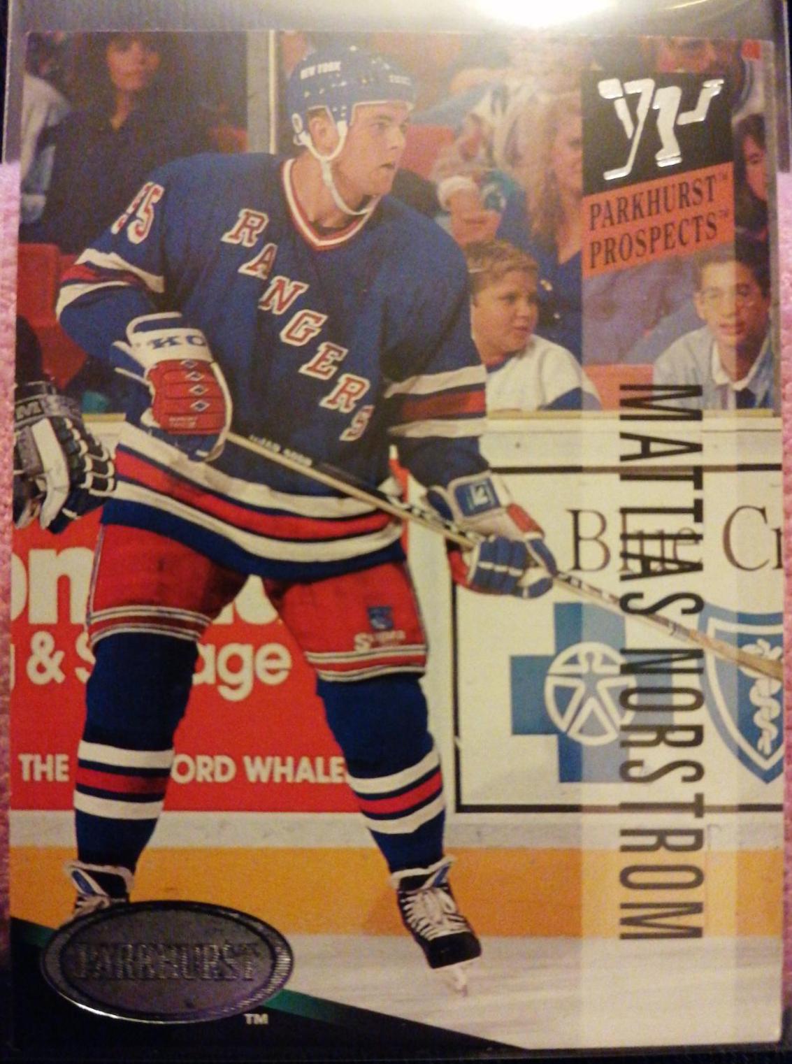 Mattias Norstrom #256 Hockey Cards 1993 Parkhurst