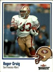 Roger Craig #14 Football Cards 2002 Fleer Throwbacks Prices