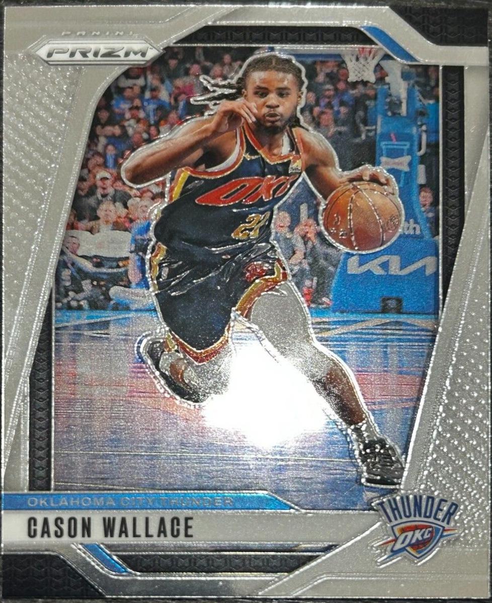 Cason Wallace #212 Basketball Cards 2024 Panini Prizm