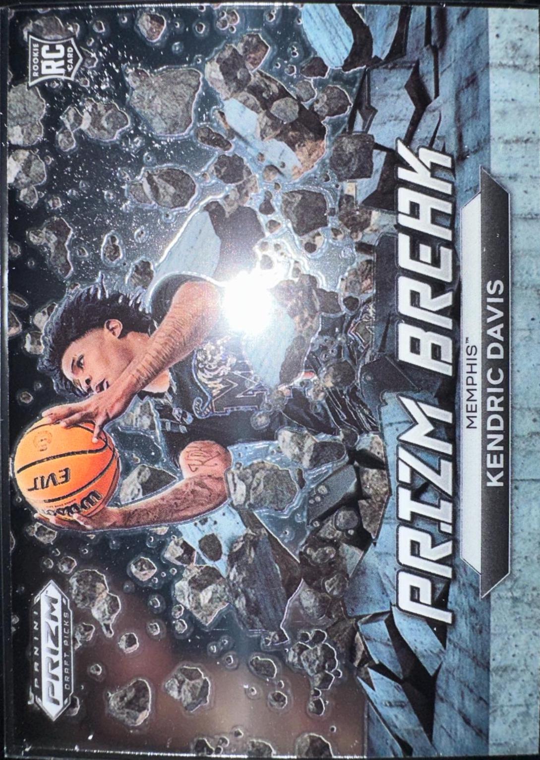 Kendric Davis #12 Basketball Cards 2023 Panini Prizm Draft Picks Break