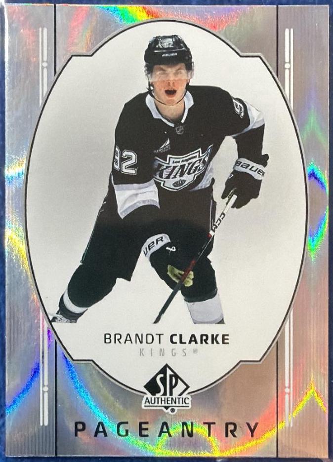 Brandt Clarke #P-65 2025-26 SP Authentic Hockey Pageantry