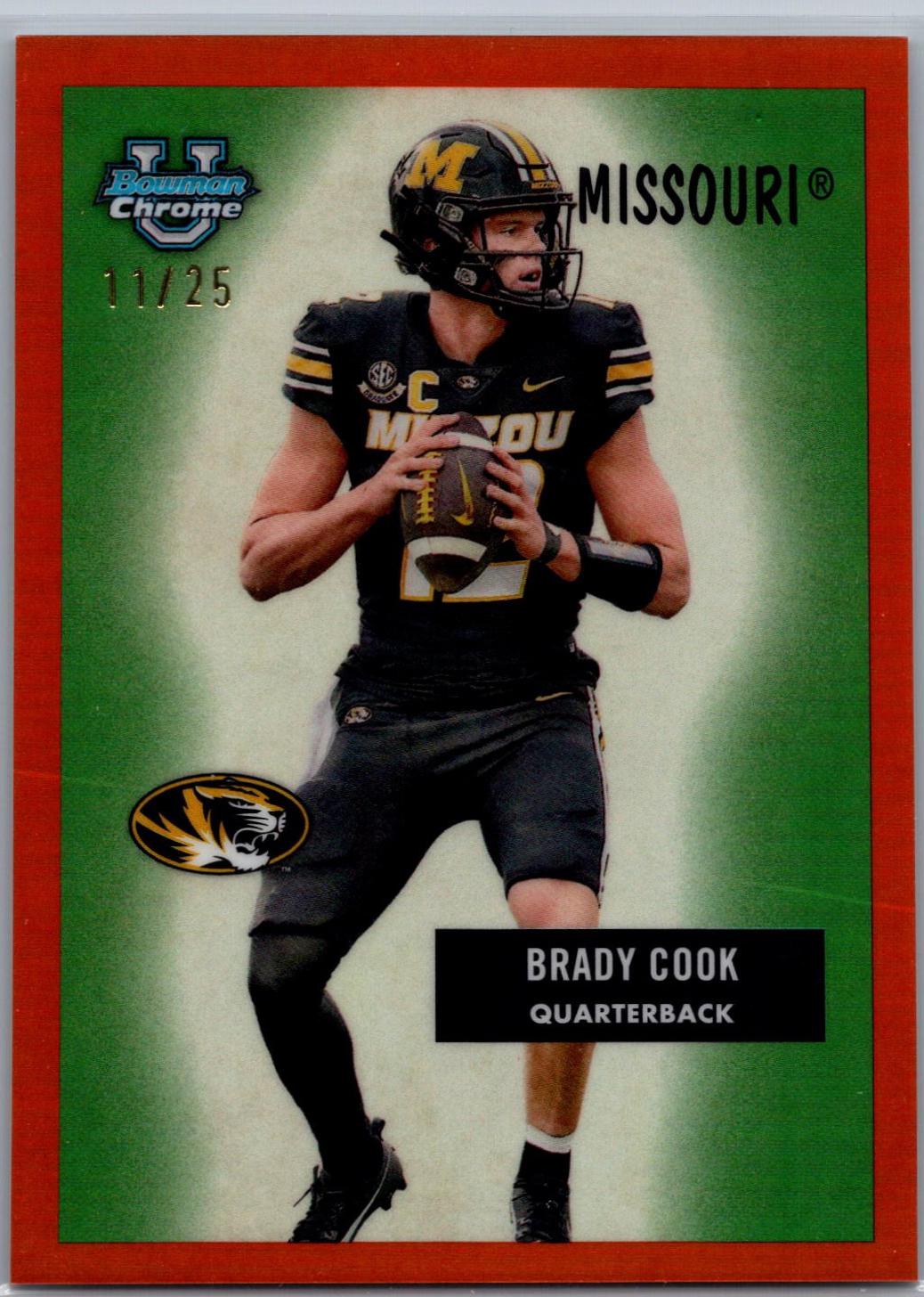 Brady Cook [Orange Refractor] #55B-7