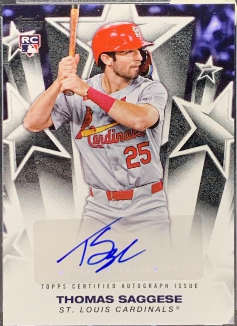 Thomas Saggese #BSA-SAG Baseball Cards 2025 Topps Baseball Stars Autograph