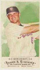 David Wright [Mini] #376 Baseball Cards 2009 Topps Allen & Ginter Prices