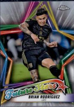 Brian Rodriguez #FS-8 Soccer Cards 2022 Topps Chrome MLS Future Stars