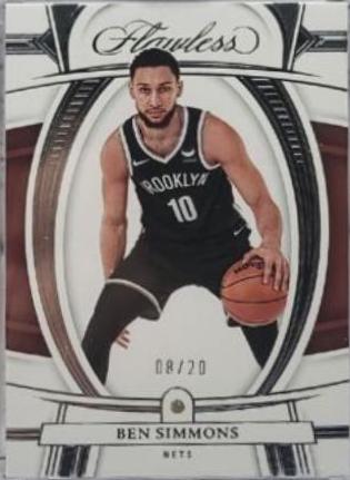 Ben Simmons #82 Basketball Cards 2021 Panini Flawless