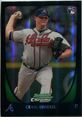 Craig Kimbrel [Refractor] #50 Baseball Cards 2011 Bowman Chrome Draft Prices
