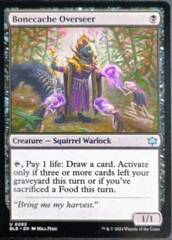 Bonecache Overseer condition prices