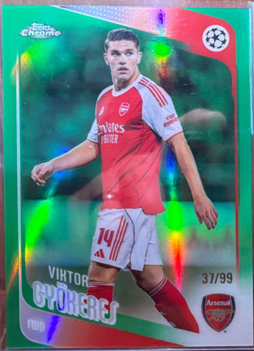 Viktor Gyokeres [Green X-Fractor] #42