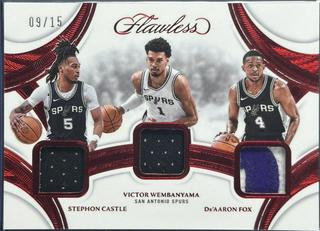 Stephon Castle / De'Aaron Fox / Victor Wembanyama