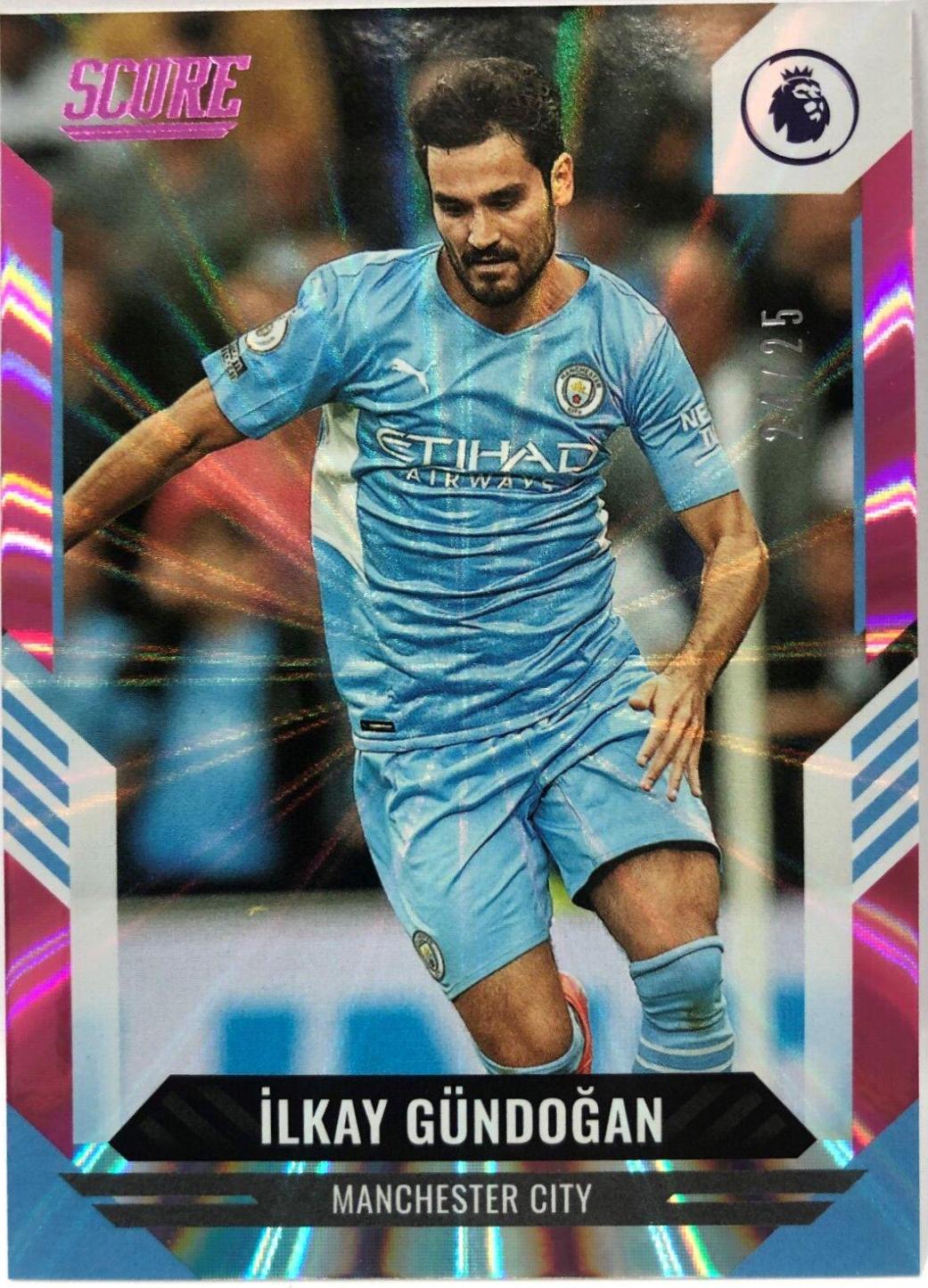 Ilkay Gundogan #4 Soccer Cards 2021 Panini Score Premier League