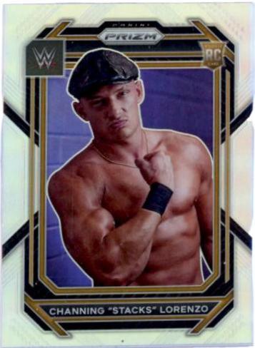 Channing 'Stacks' Lorenzo #113 Wrestling Cards 2023 Panini Prizm WWE