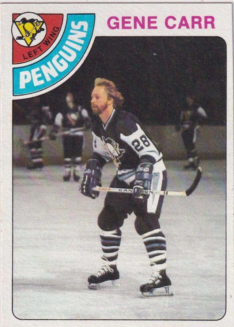 Gene Carr #14 Hockey Cards 1978 Topps