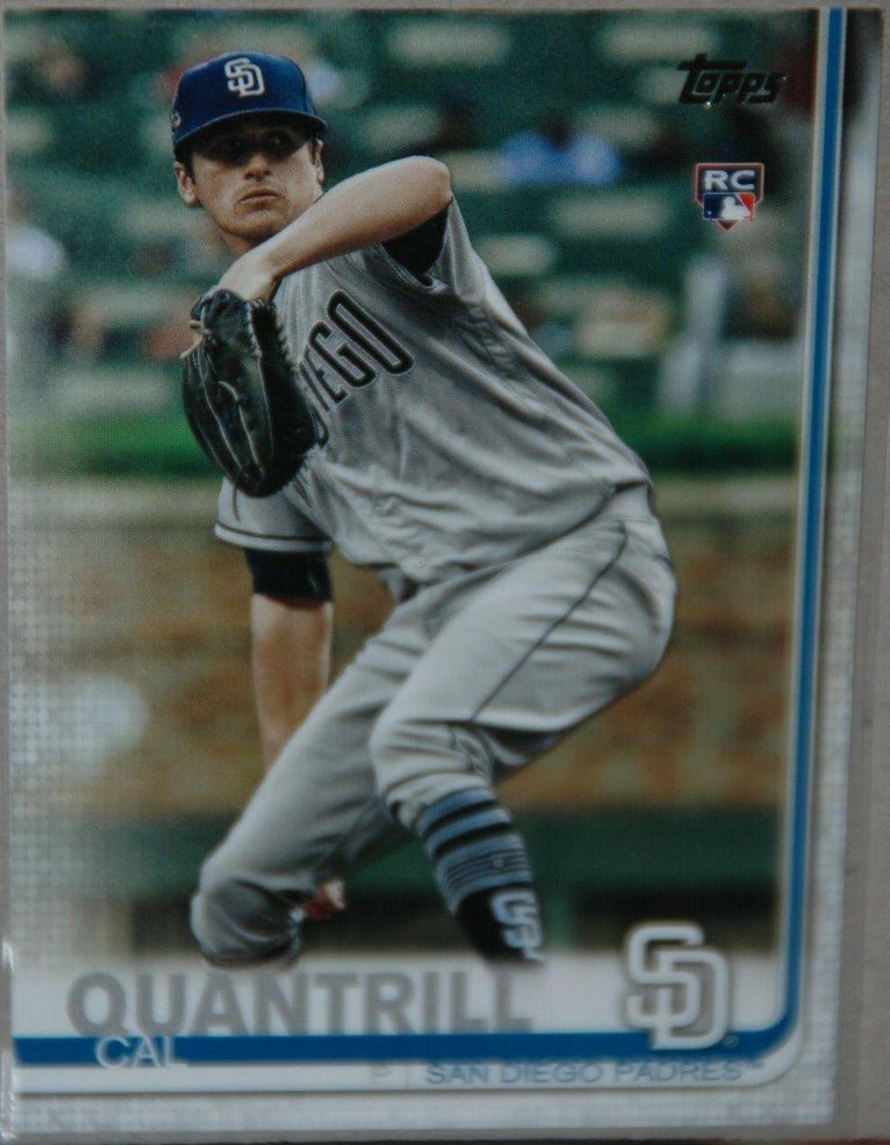 Cal Quantrill #US23 Baseball Cards 2019 Topps Update