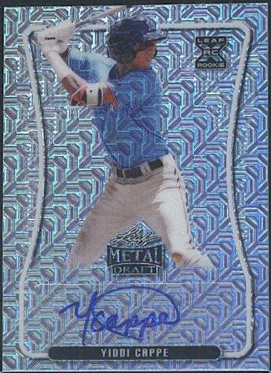 Yiddi Cappe #BA-YC2 2020 Leaf Metal Draft Autographs Baseball