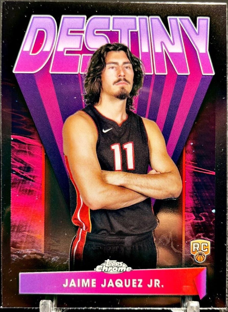Jaime Jaquez Jr. #D-10 Basketball Cards 2023 Topps Chrome Destiny