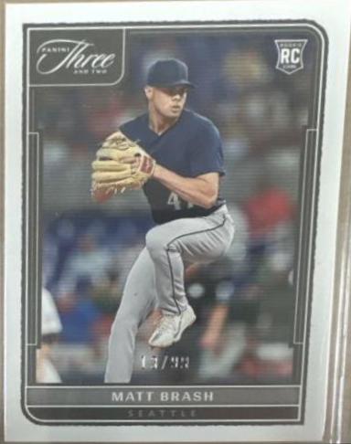 Matt Brash #136 2022 Panini Three and Two Baseball