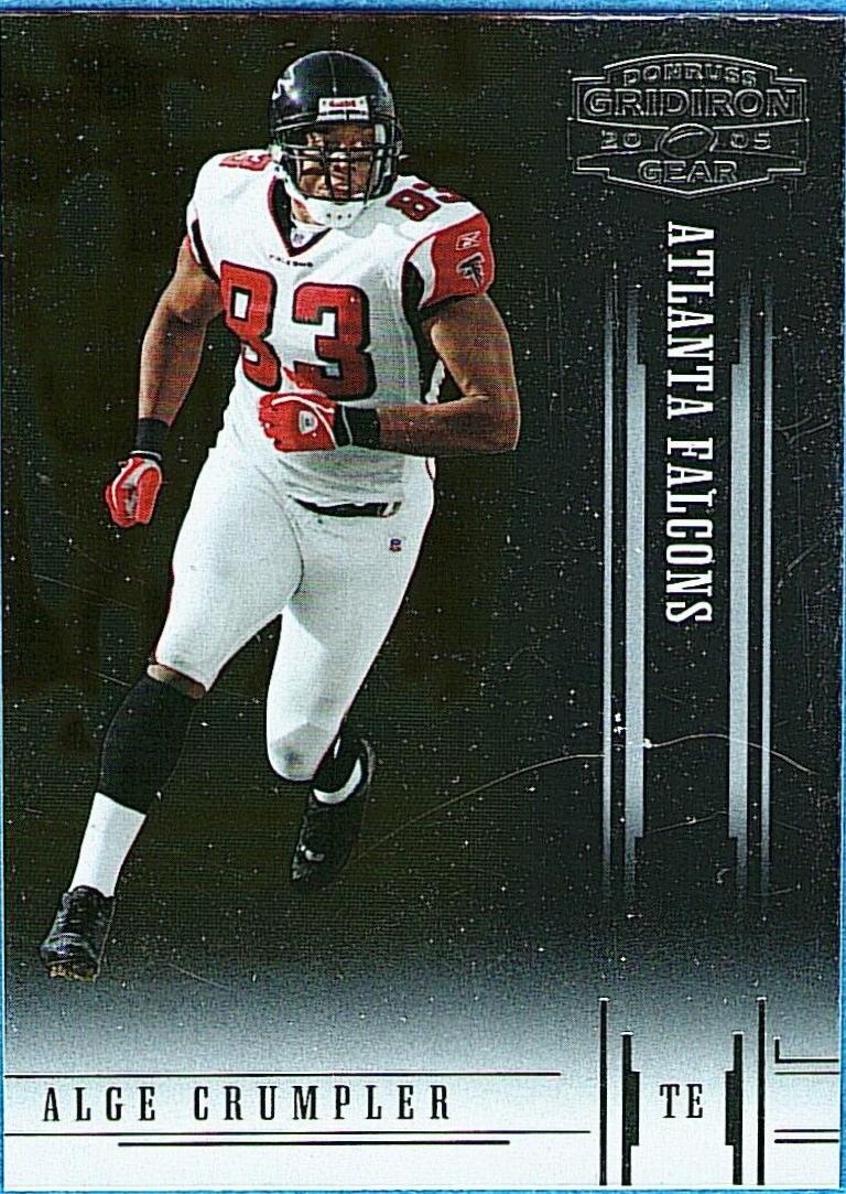 Alge Crumpler #3 Football Cards 2005 Panini Donruss Gridiron Gear