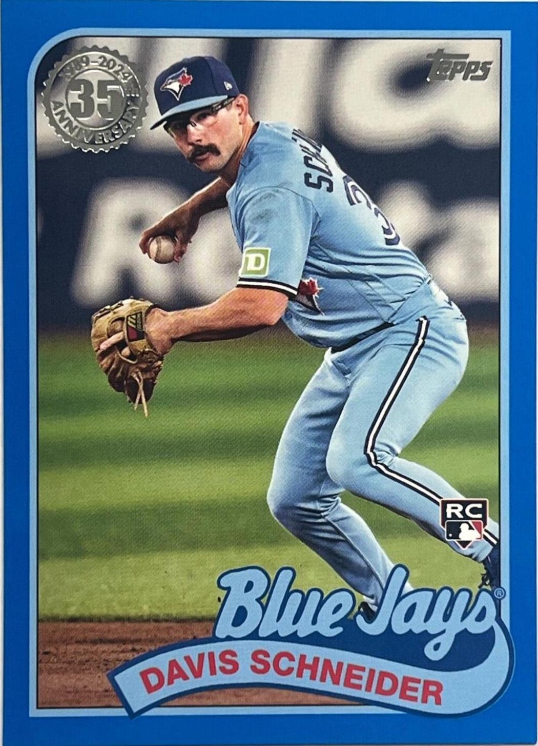 Davis Schneider [Blue] #89B2-33