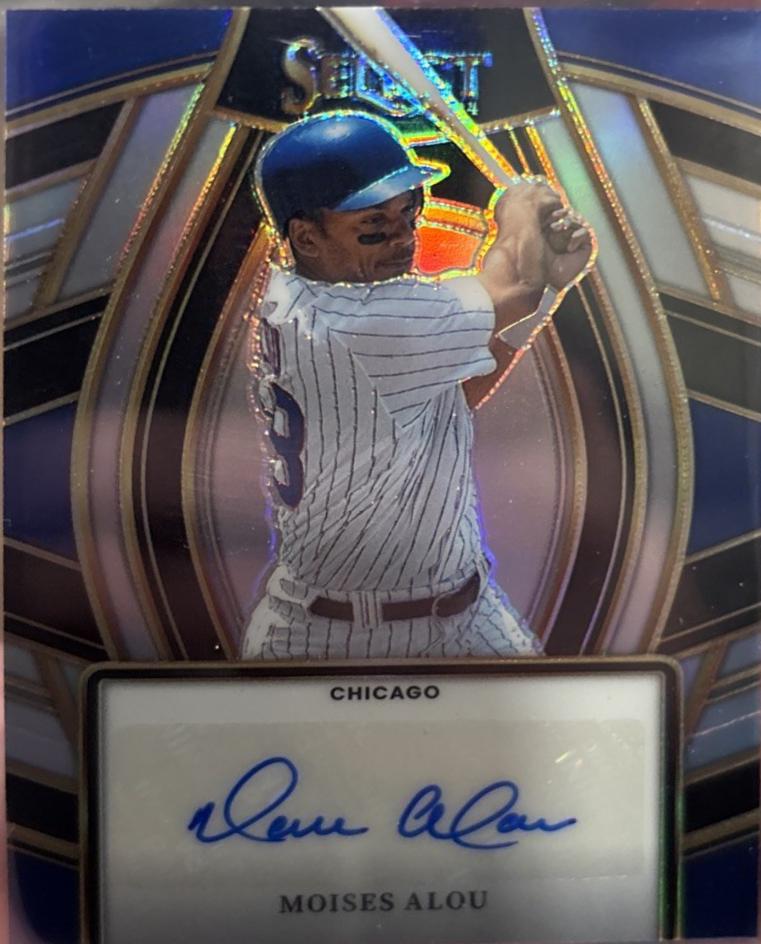 Moises Alou #SS-MA 2024 Panini Select Signature Selections Baseball
