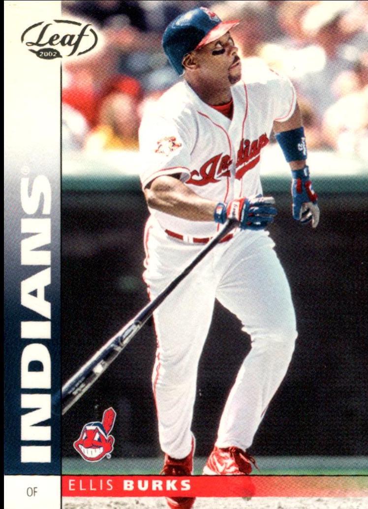 Ellis Burks #44 Baseball Cards 2002 Leaf