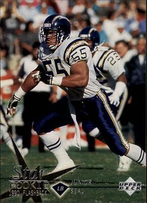 Junior Seau #41 Football Cards 1997 Upper Deck