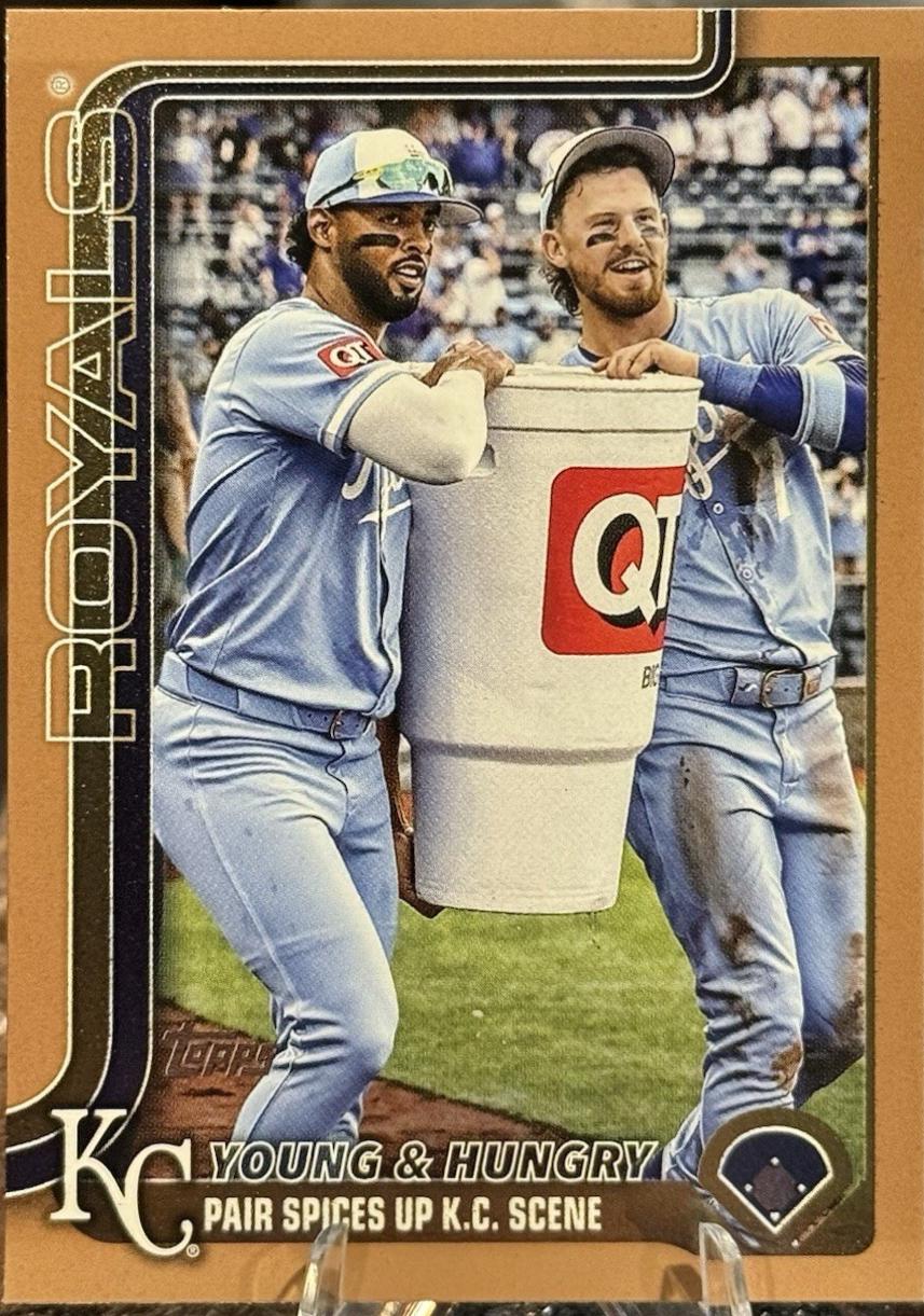 2025 MJ Melendez / Bobby Witt Jr. [Gold Border] #US209