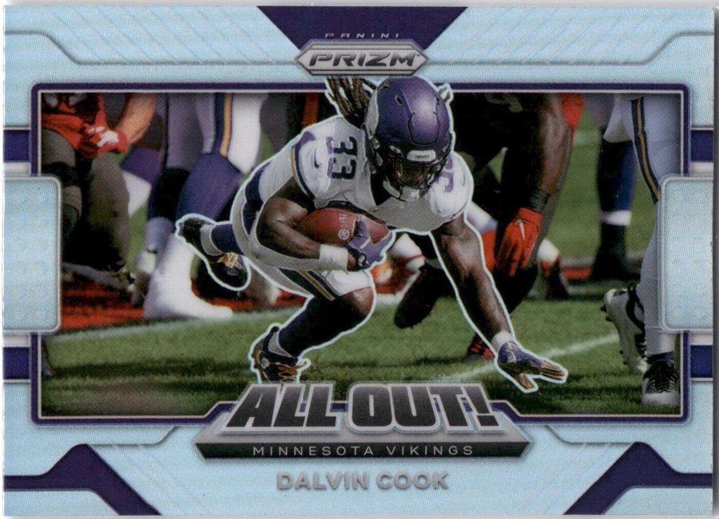 Dalvin Cook #16 Football Cards 2021 Panini Prizm All Out