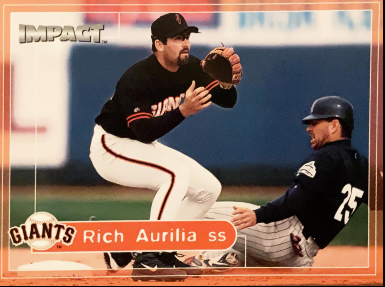 Rich Aurilia #104 Baseball Cards 2000 Fleer Impact