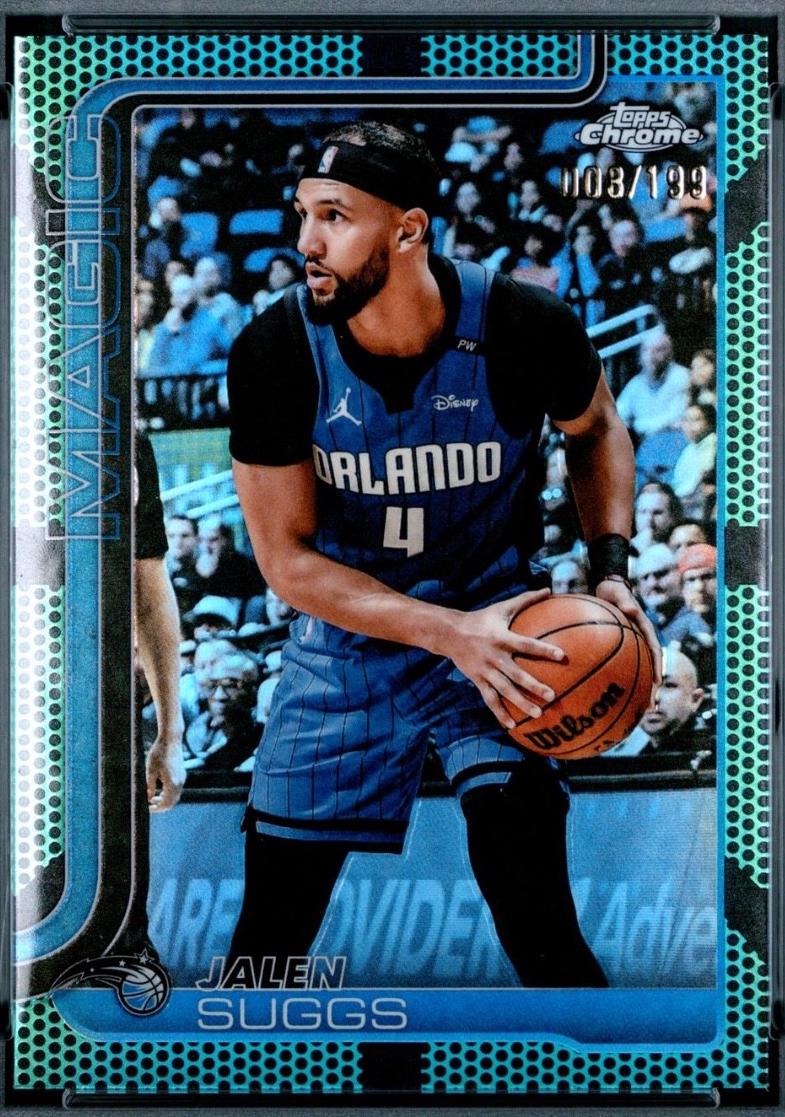 Jalen Suggs [Aqua Basketball Refractor] #115