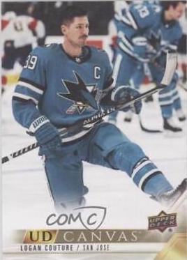 Logan Couture #C332 Hockey Cards 2022 Upper Deck UD Canvas