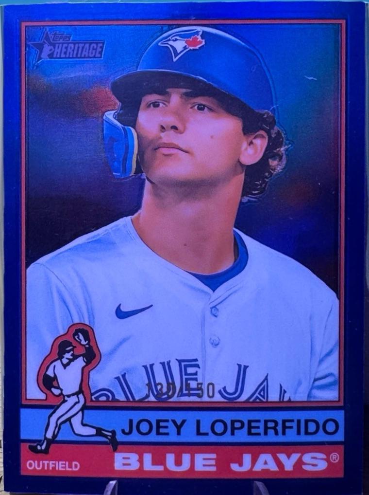 Joey Loperfido [Blue Chrome Variation] #295
